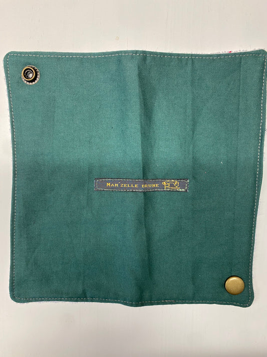 Pochette à Savon vert