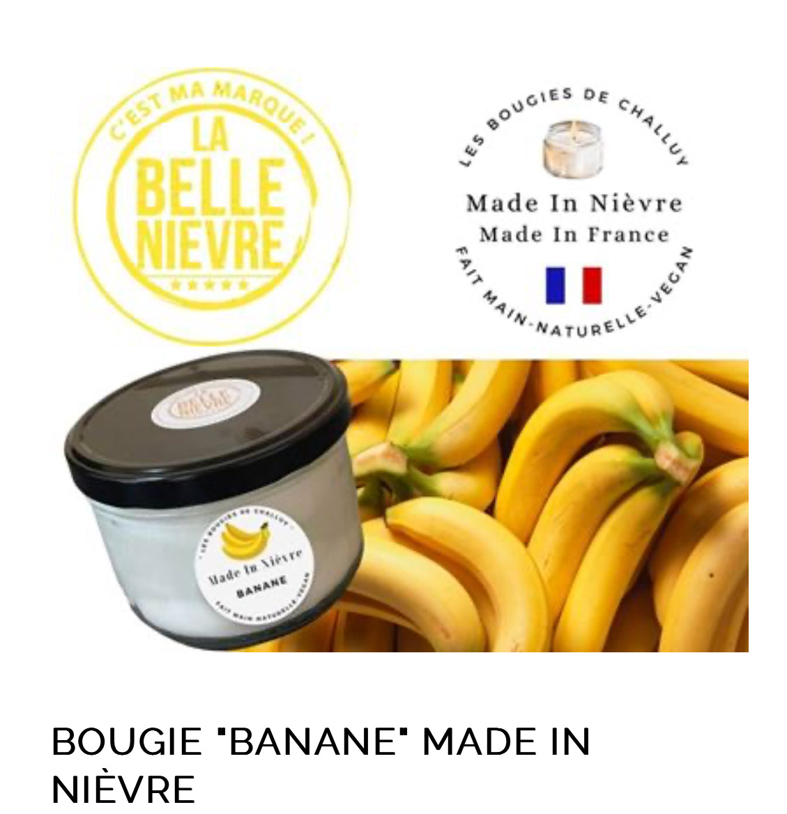 Bougie banane