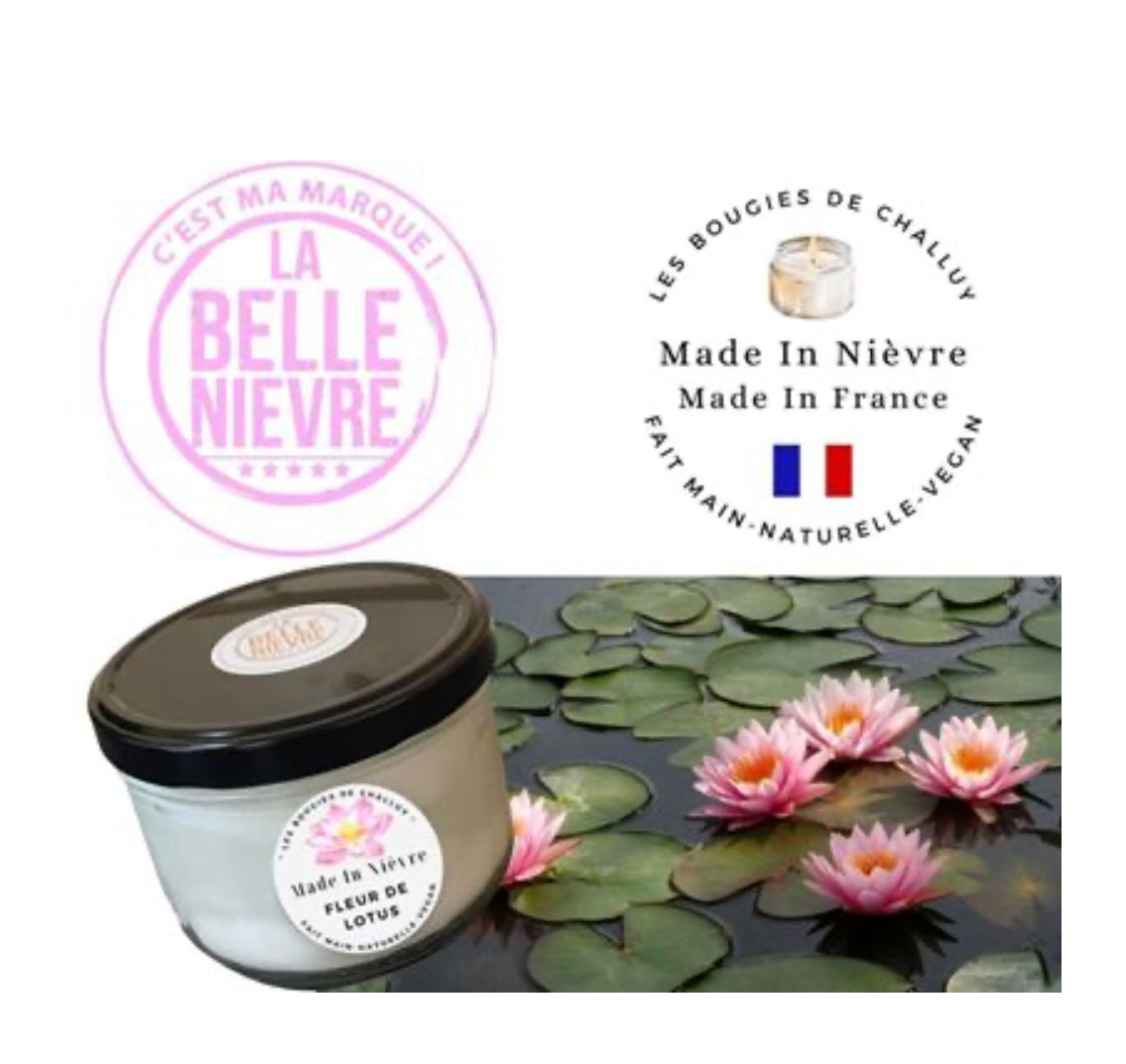 Bougie fleur de lotus