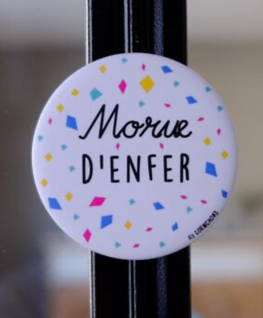 Magnet décapsuleur morue d'enfer