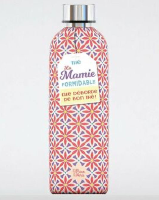 Bouteille isotherme 500ml mamie