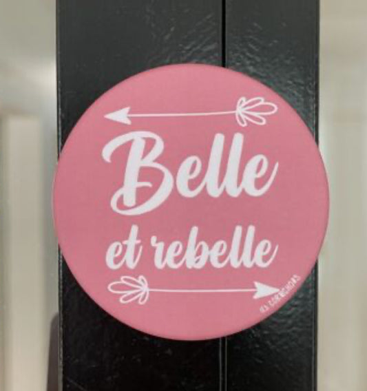 Magnet décapsuleur Belle et Rebelle