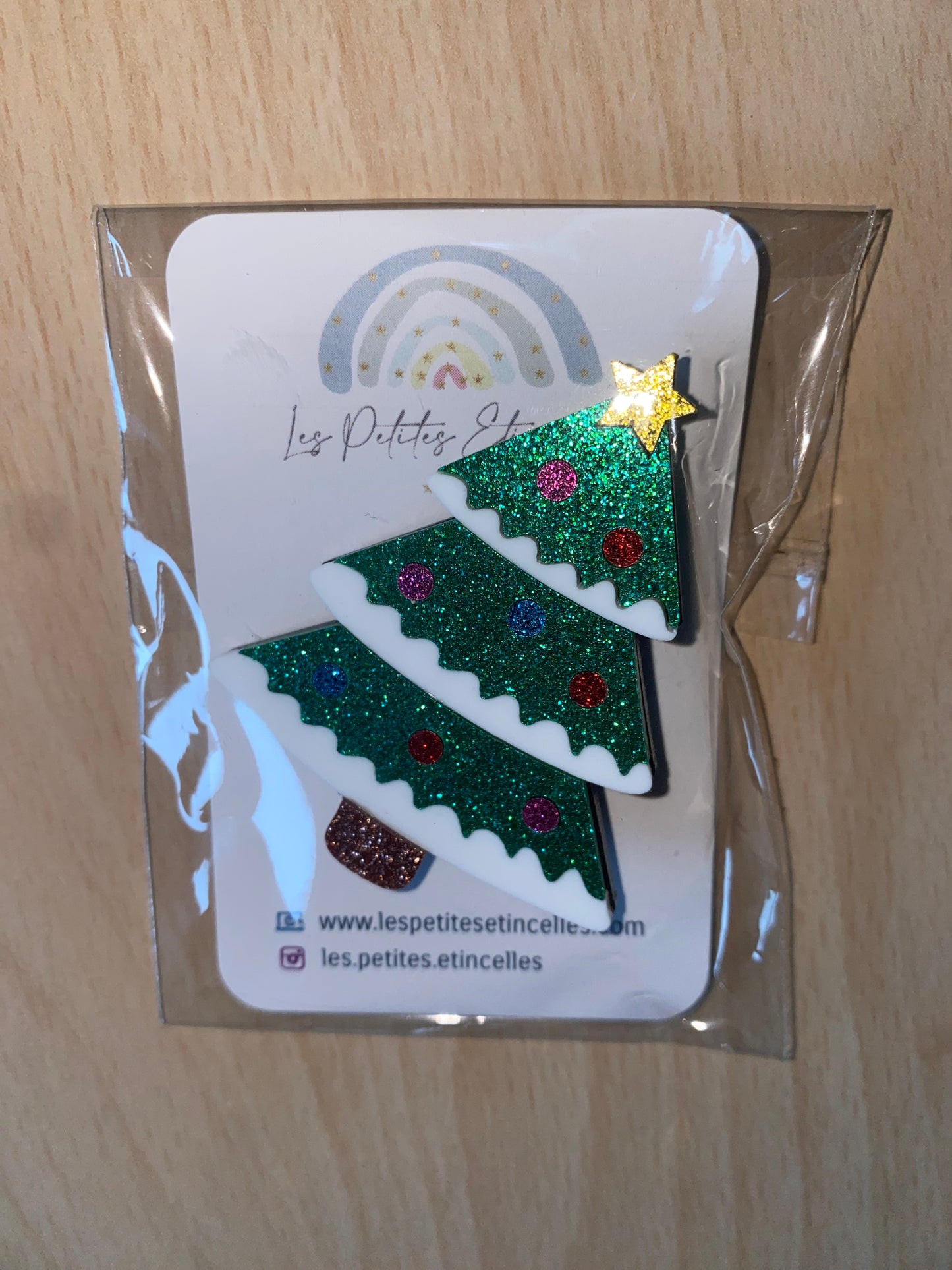 Broche sapin