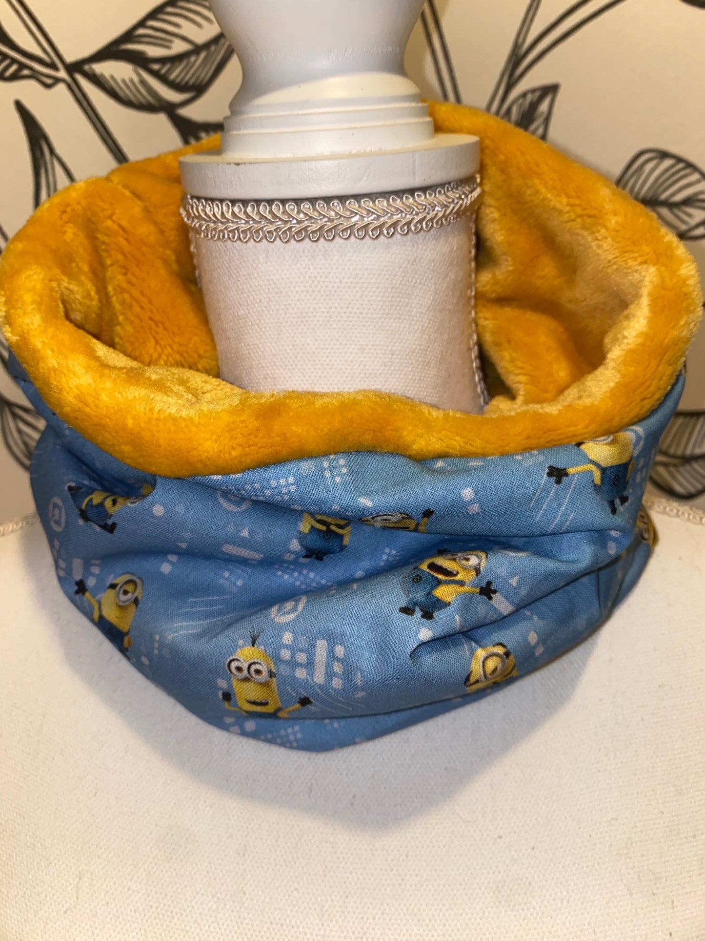 Snood minon moutarde 6/8 ans