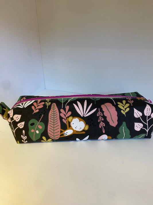 Trousse rectangle ourson jungle